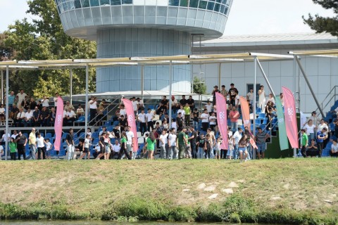 Swimming competition in Mingachevir - PHOTO