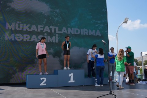 Swimming competition in Mingachevir - PHOTO
