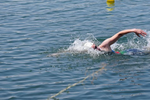 Swimming competition in Mingachevir - PHOTO