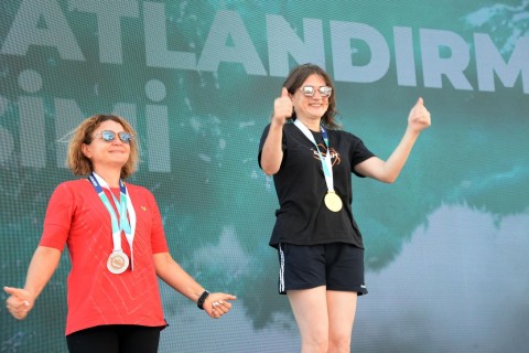 Swimming competition in Mingachevir - PHOTO