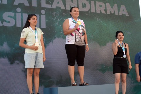 Swimming competition in Mingachevir - PHOTO