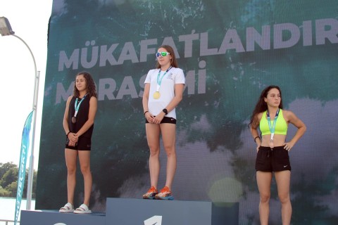 Swimming competition in Mingachevir - PHOTO