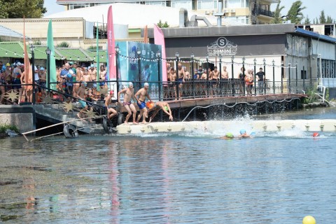 Swimming competition in Mingachevir - PHOTO