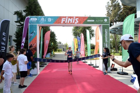 The winners of the relay race at the Azerbaijan triathlon championship have been determined - PHOTO