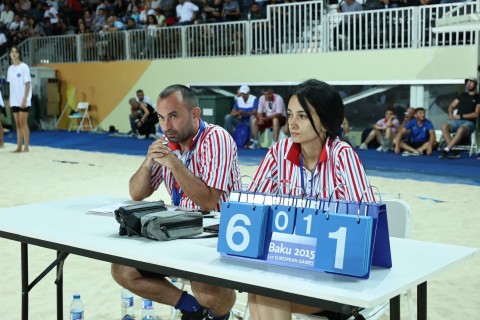 Çimərlik voleybolu üzrə Azərbaycan çempionatına yekun vurulub - FOTO