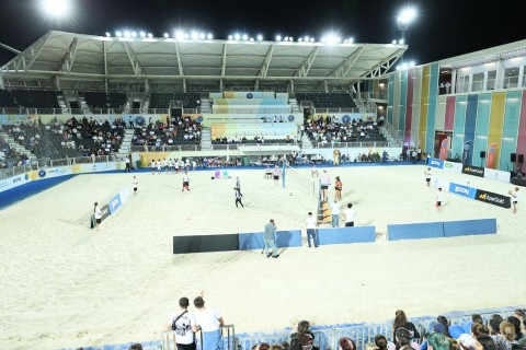 Çimərlik voleybolu üzrə Azərbaycan çempionatına yekun vurulub - FOTO