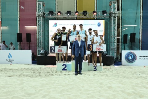 Azerbaijan beach volleyball championship has been concluded - PHOTO