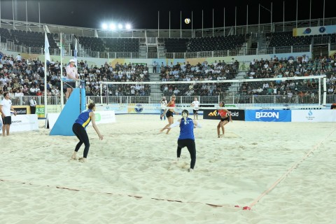 Çimərlik voleybolu üzrə Azərbaycan çempionatına yekun vurulub - FOTO