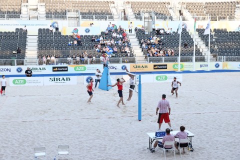 Çimərlik voleybolu üzrə Azərbaycan çempionatına yekun vurulub - FOTO