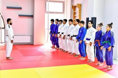 Bakıda yeni cüdo zalı istifadəyə verilib - FOTO