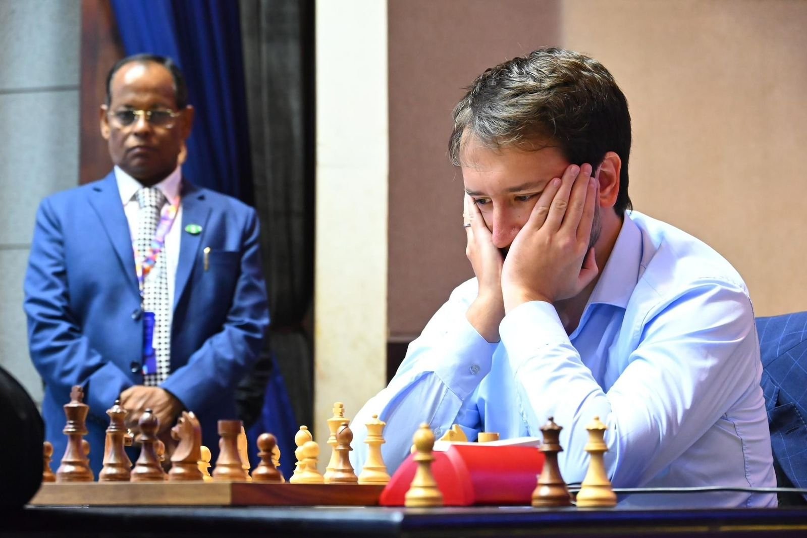 After losing to Vidit, Rajabov took the second place in Calcutta
