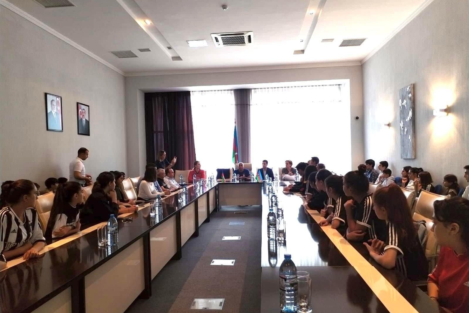 Azərbaycan Voleybol Federasiyası nümayəndələri Şəkiyə səfər etdi