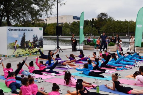 "Gimnastika hamı üçün" - FOTO