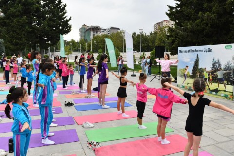 "Gimnastika hamı üçün" - FOTO