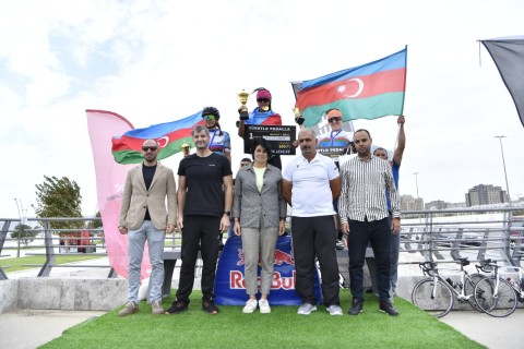 Həvəskar velosipedçilər arasında “Sürətlə pedalla” adlı yarış keçirilib - FOTO
