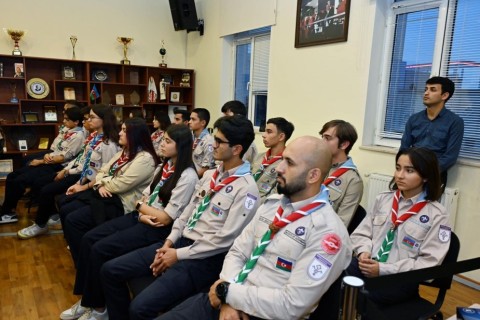 Farid Gayibov met with young people who participated in international events - PHOTO