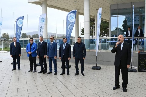 Azerbaijan rowing championship is held in Mingachevir - PHOTO