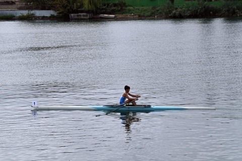 Azerbaijan rowing championship is held in Mingachevir - PHOTO