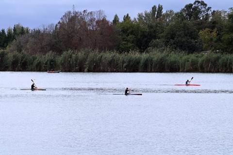 Azerbaijan rowing championship is held in Mingachevir - PHOTO