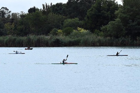 Azerbaijan rowing championship is held in Mingachevir - PHOTO
