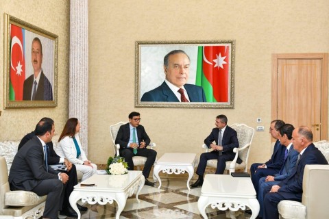 The Azerbaijani national team, which won a silver medal at the European Championship, was awarded - PHOTO