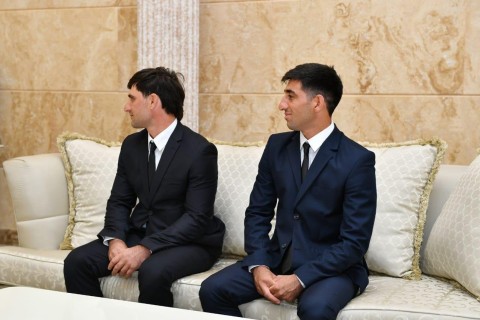 The Azerbaijani national team, which won a silver medal at the European Championship, was awarded - PHOTO