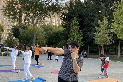 "İdman hamı üçün" - FOTO
