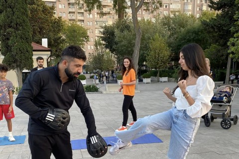 "İdman hamı üçün" - FOTO