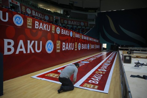 Preparations for the "Grand Slam" tournament have been continuing - PHOTO