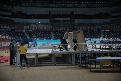 Preparations for the "Grand Slam" tournament have been continuing - PHOTO