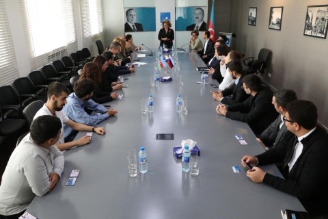 ASAPES və MGİMO ikili diplom magistr proqramı tələbələri ilə görüş keçirilib - FOTO