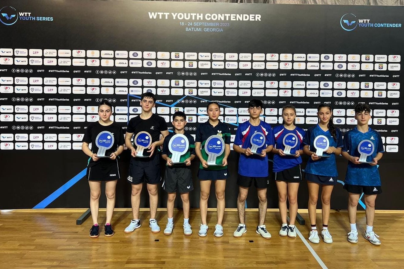 Stolüstü tennisçilərimiz Batumidə daha 4 medal qazandılar