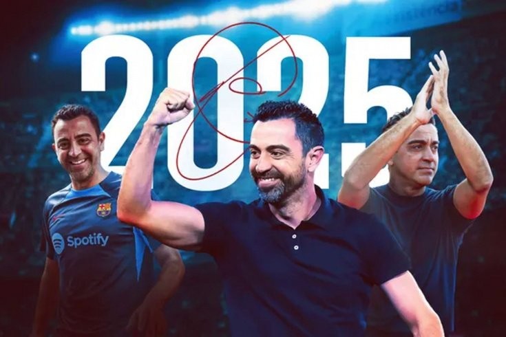 Хави продлил контракт с "Барселоной" до 2025 года