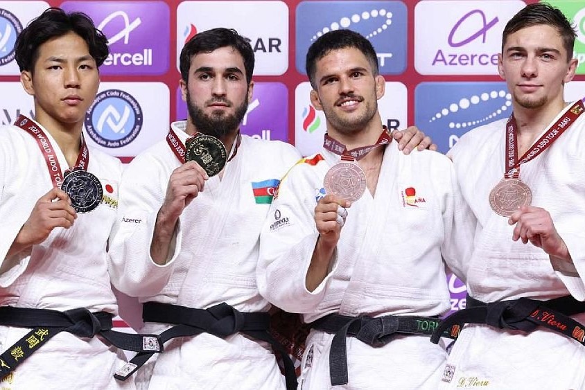 “Euronews”:  Bakıda keçirilən cüdo üzrə Böyük Dəbilqə yarışlarında ev sahibi Azərbaycan ilk qızıl medalını qazanıb