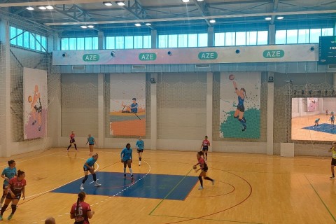 Avropa Kuboku: "Kür" Mingəçevirdə ilk oyununu keçirib - VİDEO - FOTO