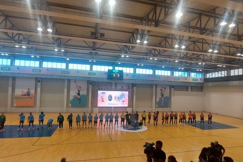 Avropa Kuboku: "Kür" Mingəçevirdə ilk oyununu keçirib - VİDEO - FOTO