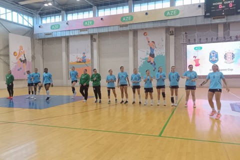 Avropa Kuboku: "Kür" Mingəçevirdə ilk oyununu keçirib - VİDEO - FOTO