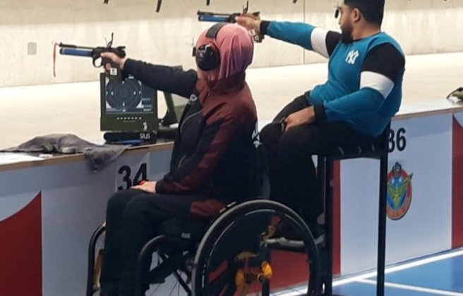 Two medals from shooting Paralympians