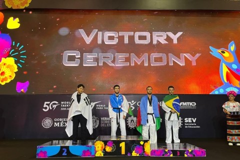 Another Azerbaijani parataekwondo player won a medal at the World Championship
