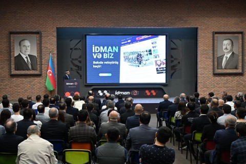 Спортивной общественности представлен сайт İdman.biz - ВИДЕО - ФОТО