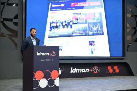 Спортивной общественности представлен сайт İdman.biz - ВИДЕО - ФОТО