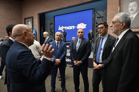 Спортивной общественности представлен сайт İdman.biz - ВИДЕО - ФОТО