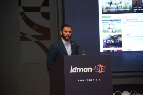 Спортивной общественности представлен сайт İdman.biz - ВИДЕО - ФОТО