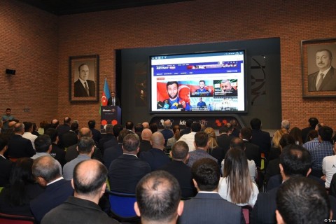 Спортивной общественности представлен сайт İdman.biz - ВИДЕО - ФОТО