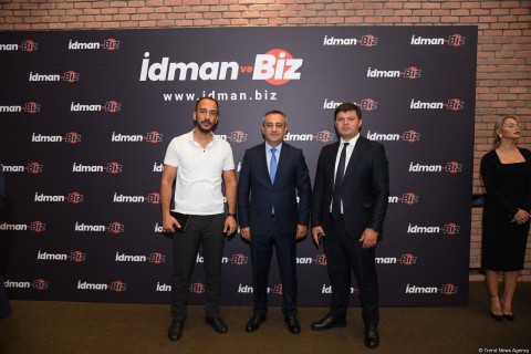 Спортивной общественности представлен сайт İdman.biz - ВИДЕО - ФОТО