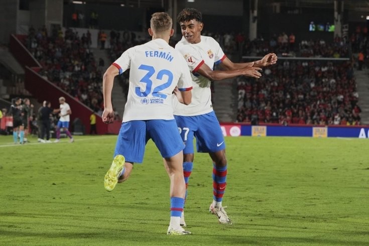 4 goals were scored in the game "Mallorca" - "Barcelona" - VIDEO