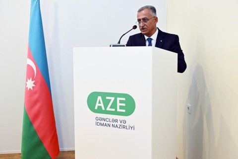 The new president of the Azerbaijan Weightlifting Federation - PHOTO