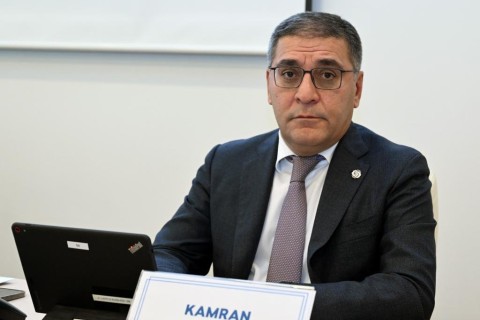 The new president of the Azerbaijan Weightlifting Federation - PHOTO