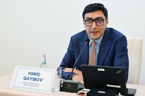 The new president of the Azerbaijan Weightlifting Federation - PHOTO