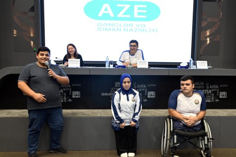 Farid Gayibov met with athletes who successfully represented Azerbaijan and their coaches - PHOTO